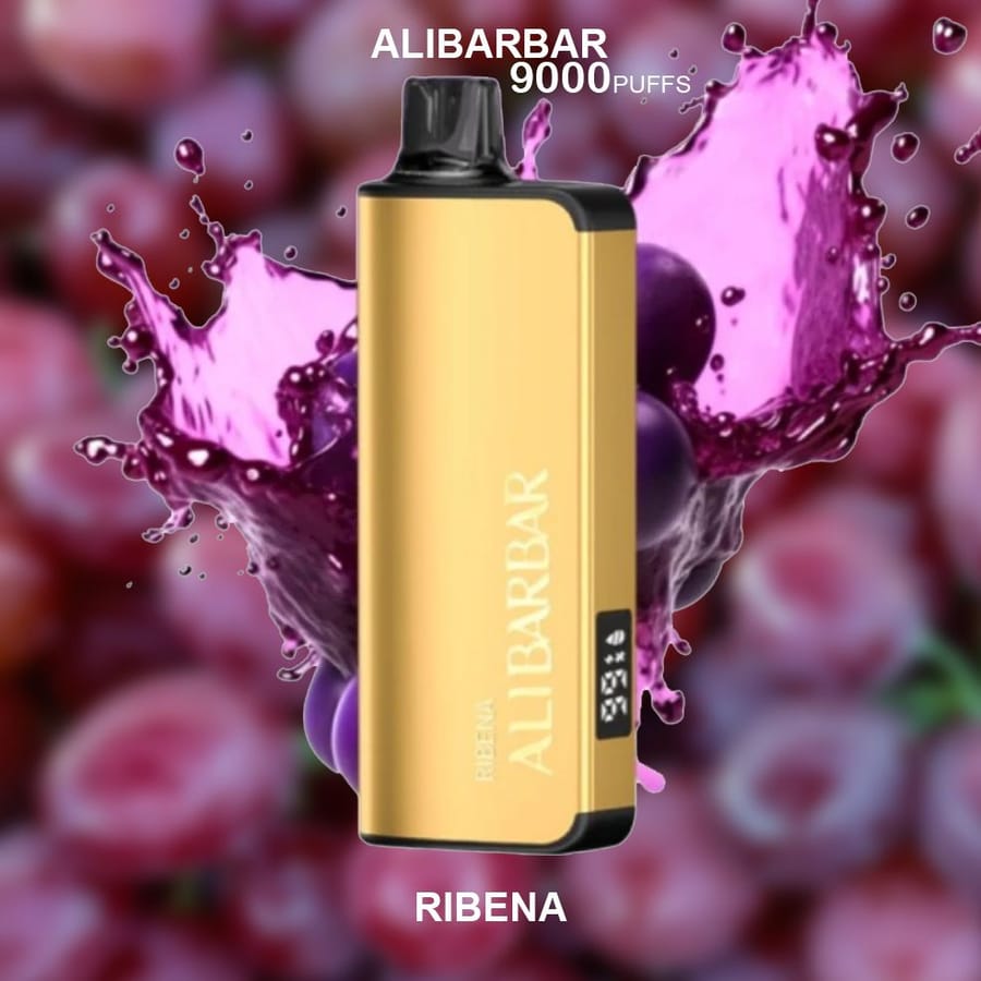 ALIBARBAR INGOT RIBENA – 9000 PUFFS