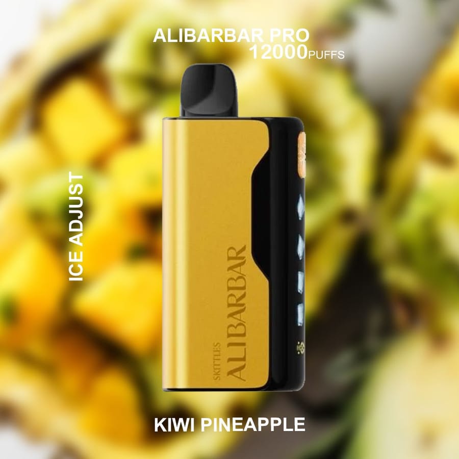 ALIBARBAR PRO ICE ADJUST KIWI PINEAPPLE – 12000 PUFFS