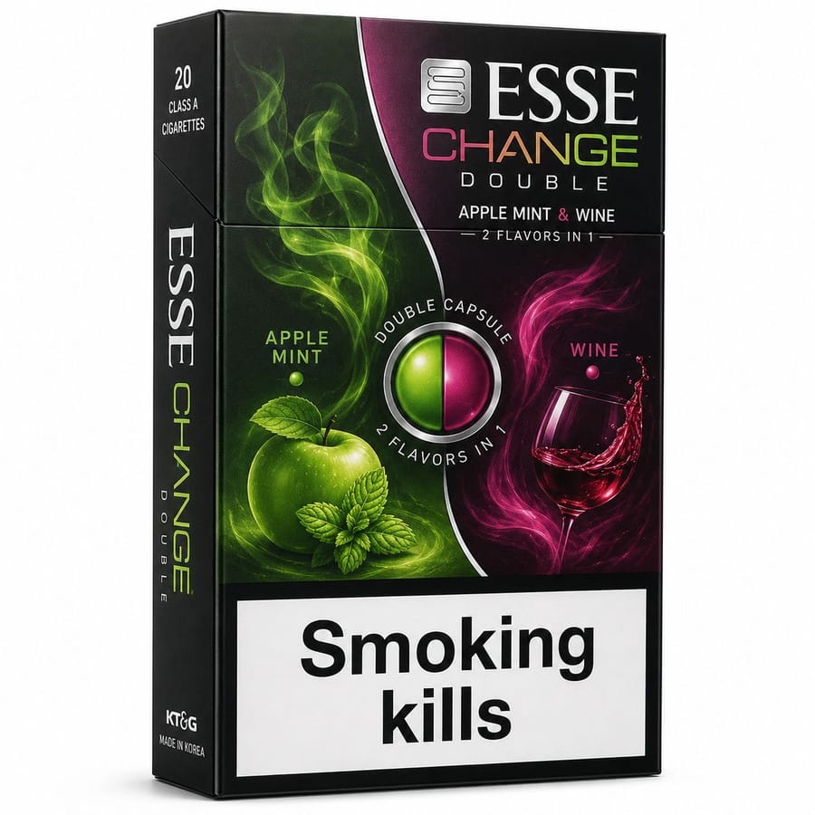 ESSE CHANGE DOUBLE APPLE MINT & WINE