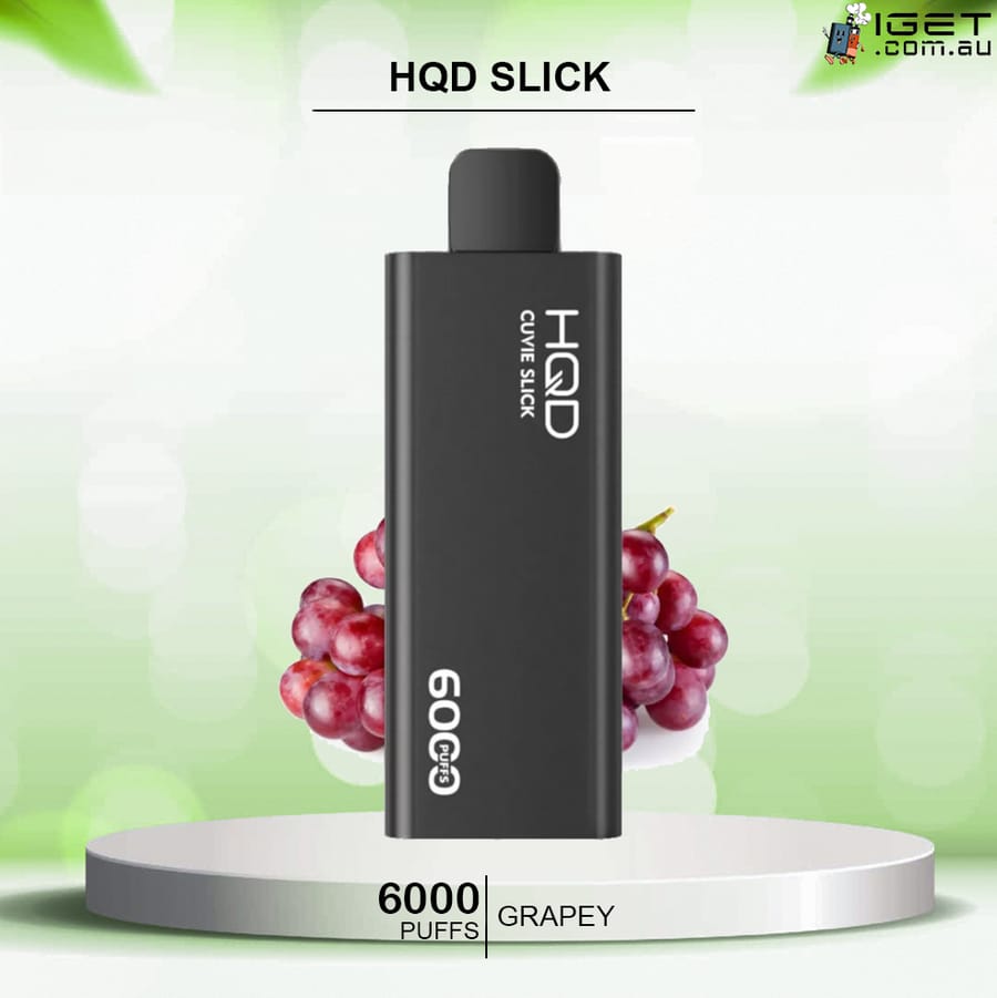 HQD SLICK GRAPEY ICE – 6000 PUFFS