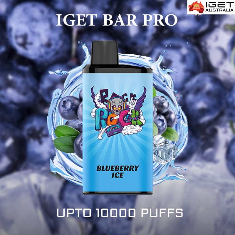 IGET BAR PRO BLUEBERRY ICE – 10000 PUFFS