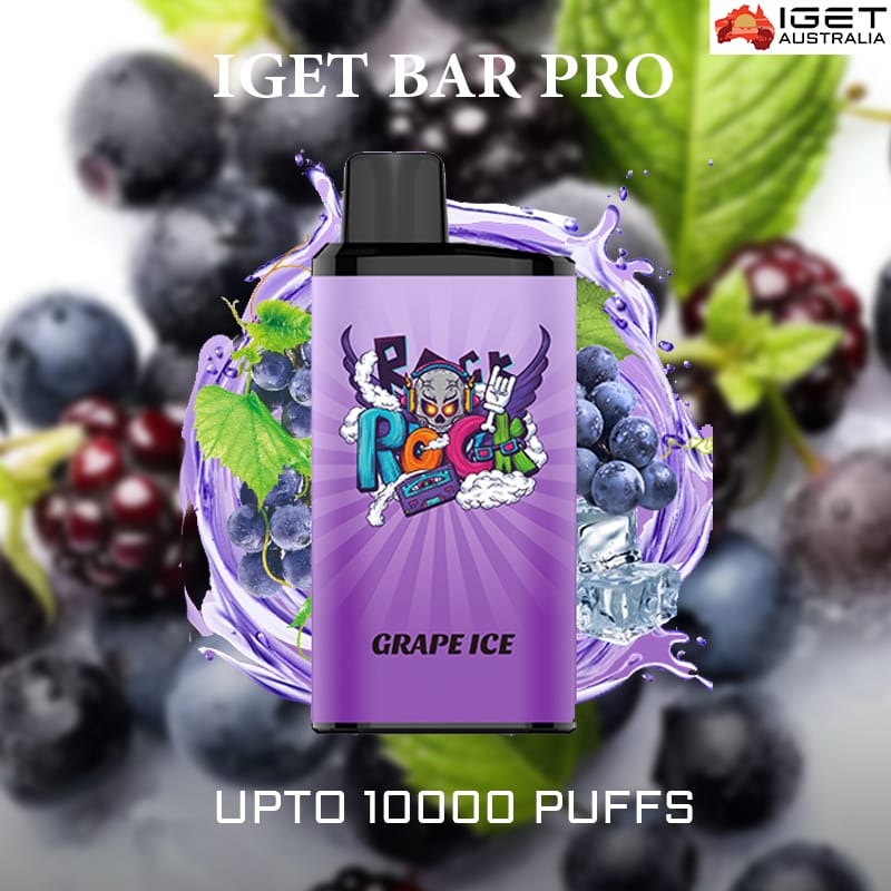 IGET BAR PRO GRAPE ICE – 10000 PUFFS