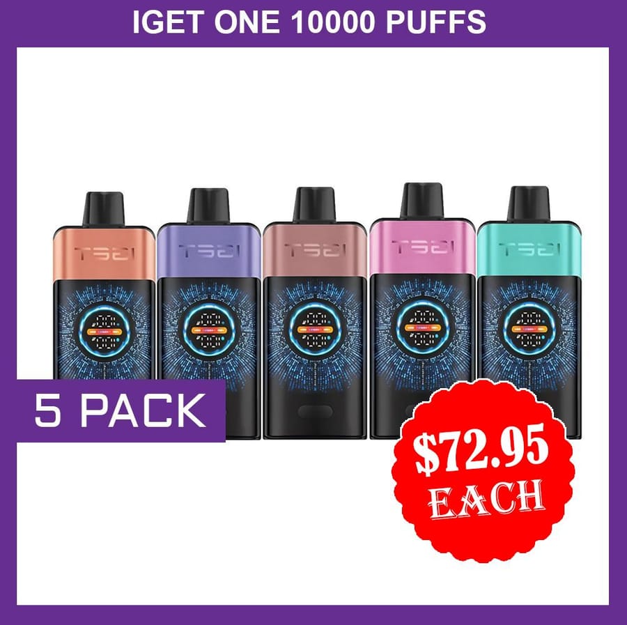 IGET ONE 12000 PUFFS – 5 PACK