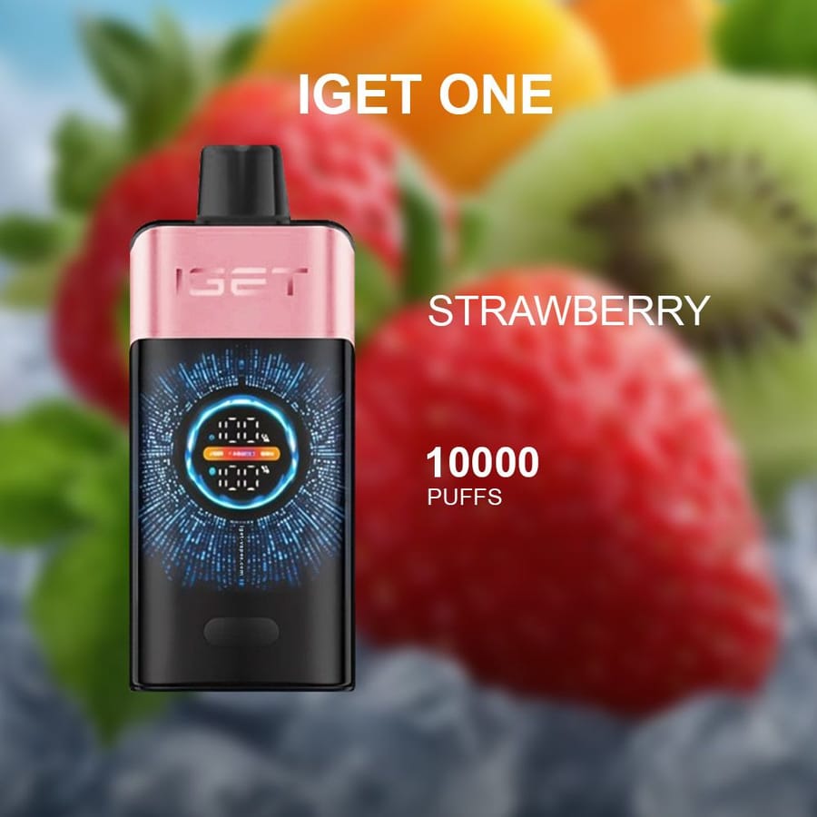 IGET ONE STRAWBERRY ICE – 12000 PUFFS