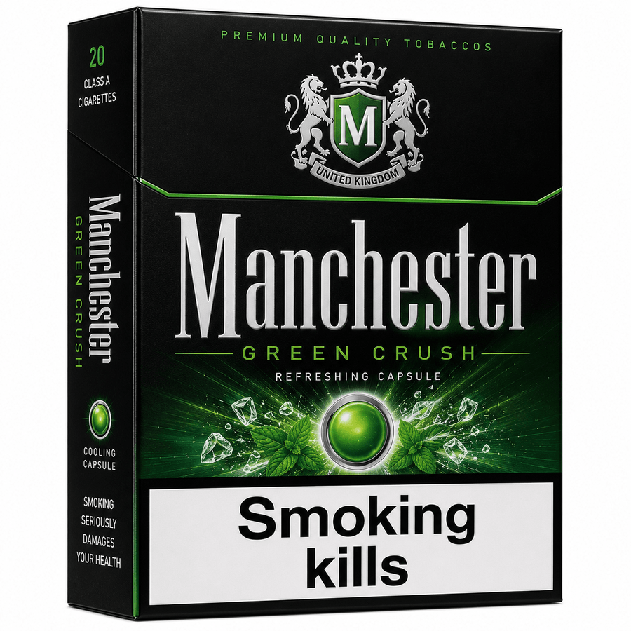 MANCHESTER GREEN CRUSH (CARTON)