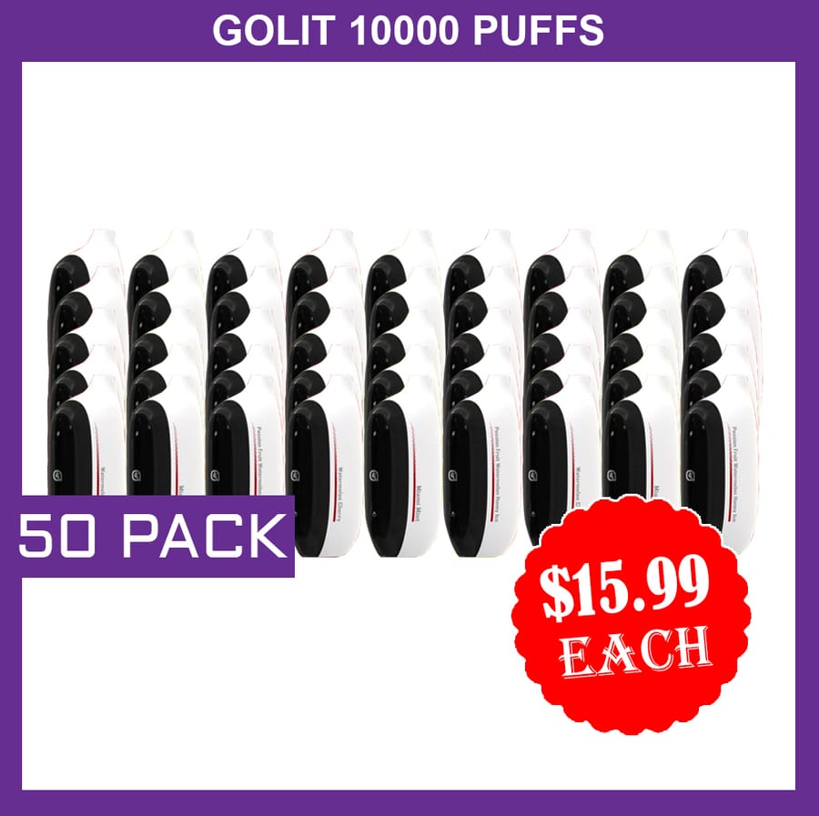 GOLIT 10000 PUFFS – 50 PACK