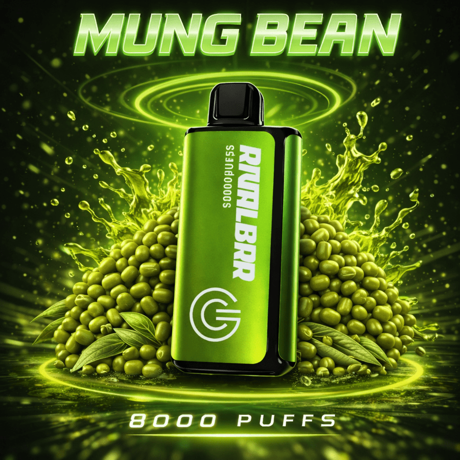 RIVAL BAR MUNG BEAN – 8000 PUFFS